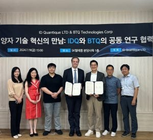 BTQ and IDQ Korea MOU