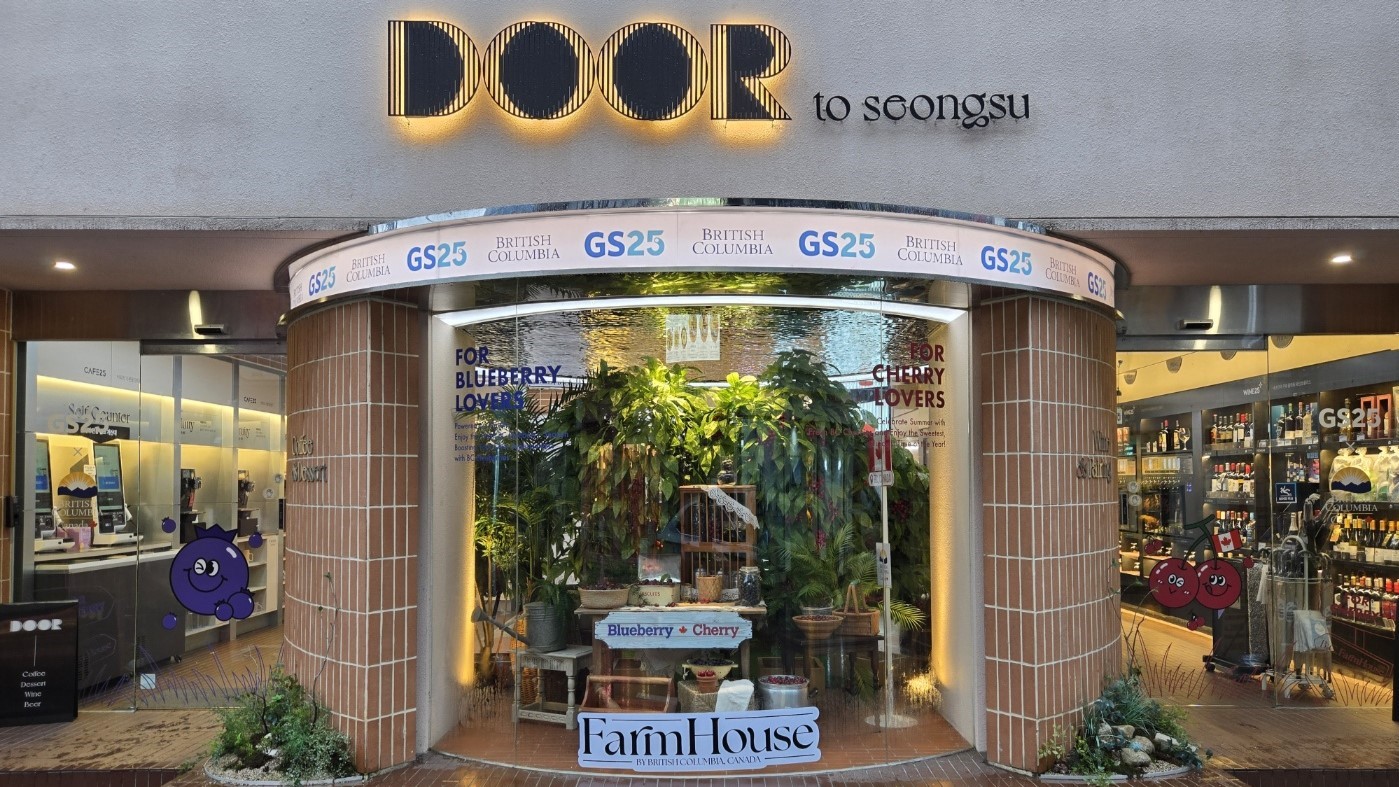 Entrance to Door to Seongsu store.